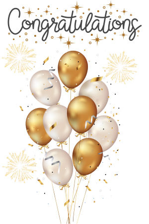 A personalised Well Done card